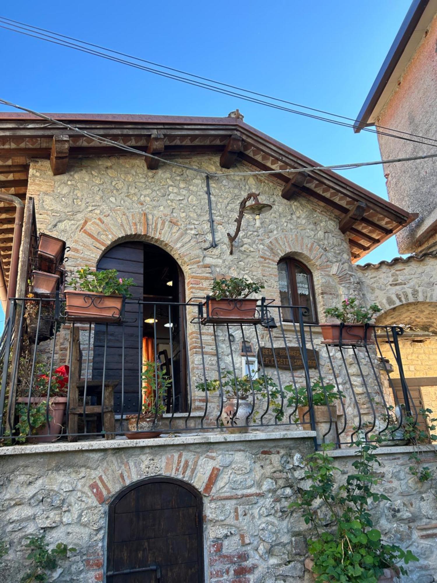 B&B La Casetta Sul Lago Colle di Tora Zewnętrze zdjęcie